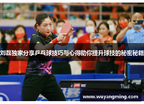 刘磊独家分享乒乓球技巧与心得助你提升球技的秘密秘籍